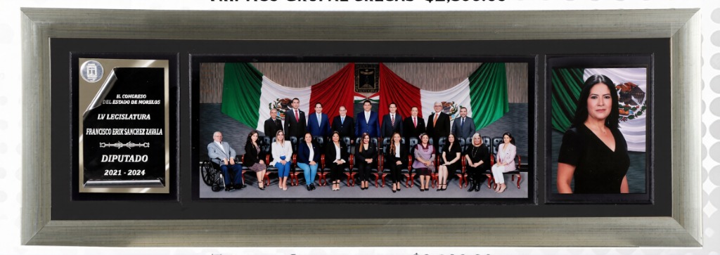 Tríptico Grupal Plata