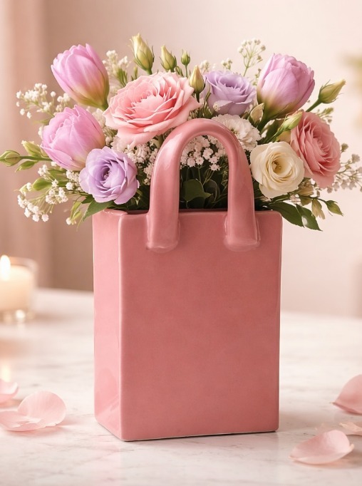 Diseño Floral en Bolsa