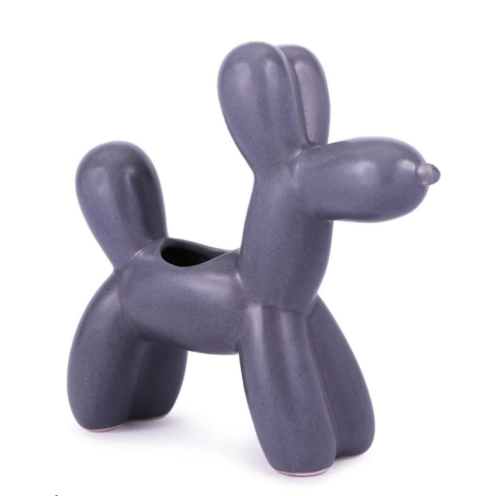 Maceta Perro Globo